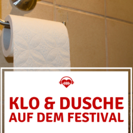 Festival Sanitäranlagen Klo Dusche Toilettenpapier