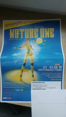 1x NATURE ONE 2018 Festivalticket