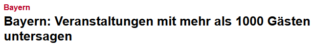 Die Festivalsaison 2020 und das Coronavirus