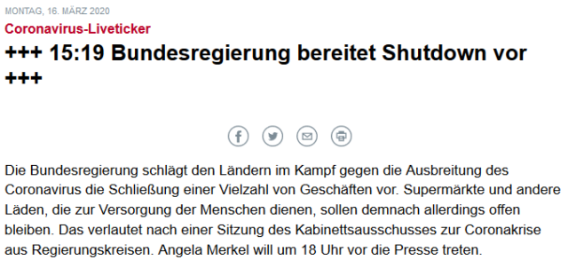 Die Festivalsaison 2020 und das Coronavirus